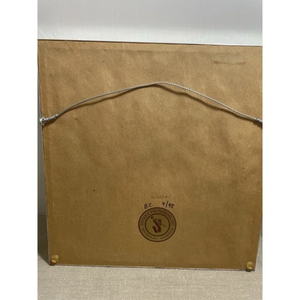 Teapot needlepoint‎ Professionally Mounted And Framed